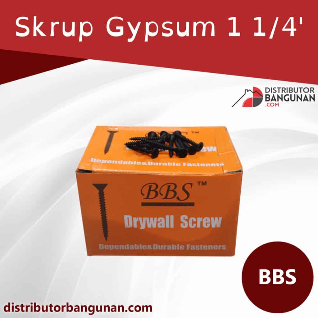 Skrup Gypsum 1 1per4 BBS