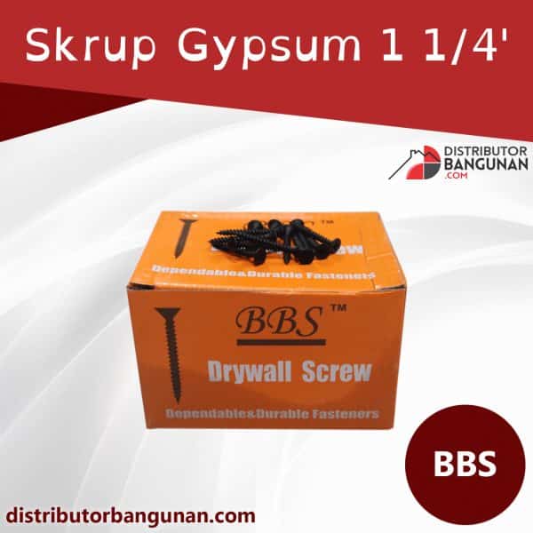 Skrup Gypsum 1 ¼’ BBS (110)