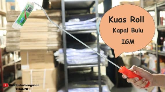 Kuas Roll Kapal Bulu IGM