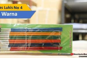Kuas Lukis No 4 Warna
