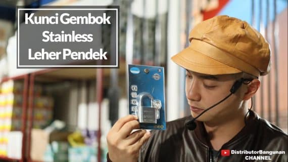 Jual Kunci GEmbok Stainless Leher Pendek DI Bandung