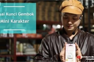 Kunci Gembok Mini Karakter Murah