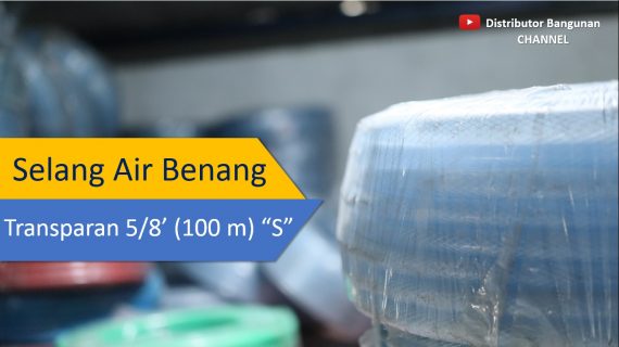 Selang Air Benang Transparan Uk.5/8′ (100 m) “S”