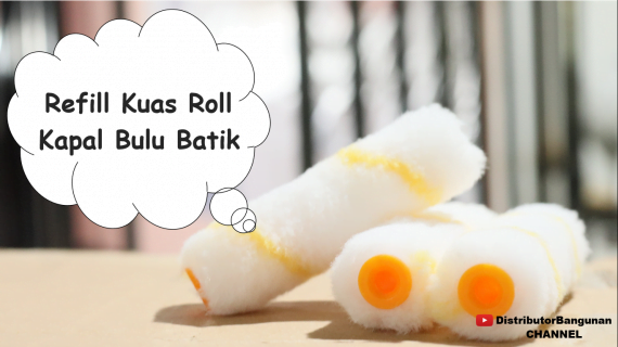 Refill Kuas Roll Kapal Bulu Batik