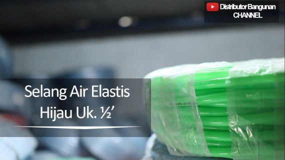 Selang Air Elastis Warna Hijau Uk. 1/2′ (100 m)