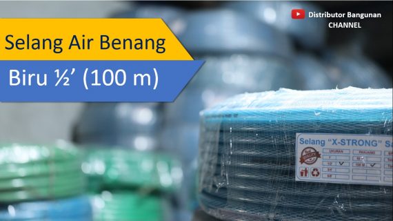 Selang Air Benang Warna Biru Uk. 1/2′ (100 m)