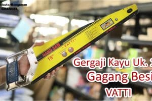 Gergaji Kayu Uk. 18′ Gagang Besi VATTI