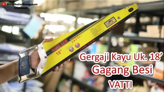 Gergaji Kayu Uk. 18′ Gagang Besi VATTI