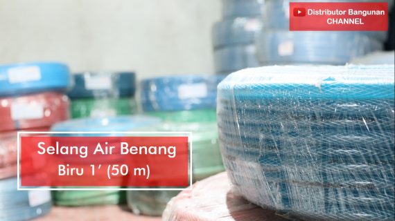 Selang Air Benang Warna Biru Uk. 1′ (50 m)