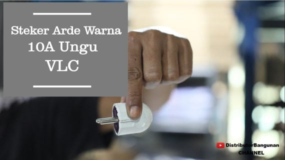 Steker Arde Warna 10A Ungu VLC
