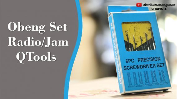 Obeng Set Radio/Jam QTools