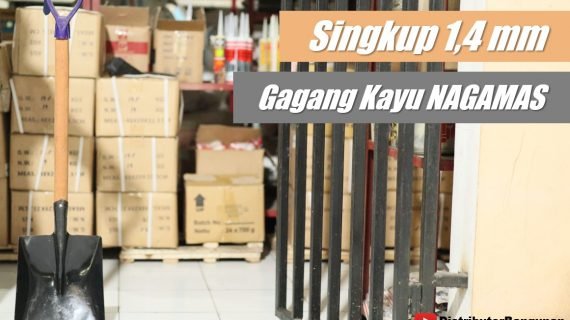 Singkup 1,4 mm Gagang Kayu NAGAMAS