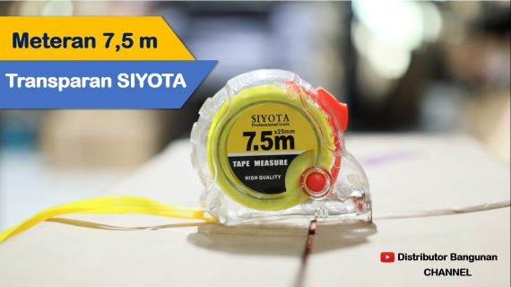 Meteran 7,5 M Transparan SIYOTA