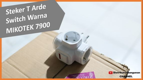 Steker T Arde Switch Warna MIKOTEK 7900