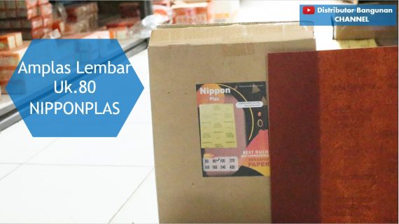 Amplas Lembar Uk. 80 NIPPONPLAS