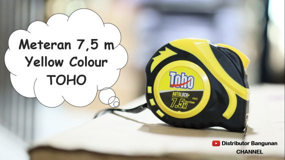 Meteran 7,5 M Yellow Colour TOHO