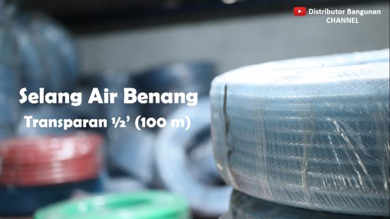 Selang Air Benang Transparan Uk. 1/2′ (100 m)