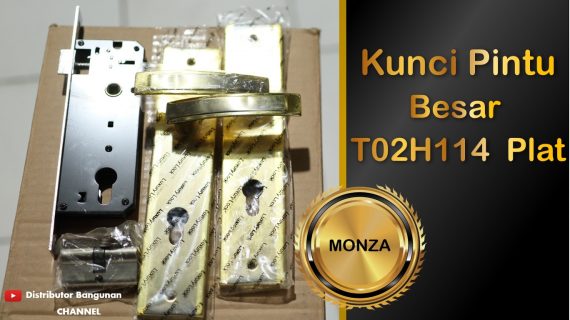 Kunci Pintu Besar T02H114 Plat MONZA