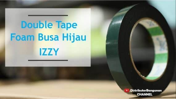 Double Tape Foam Busa Hijau IZZY