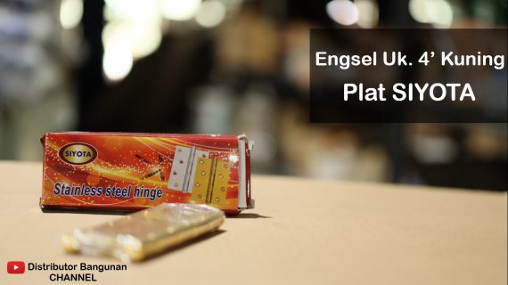 Engsel Uk. 4′ Kuning Plat SIYOTA