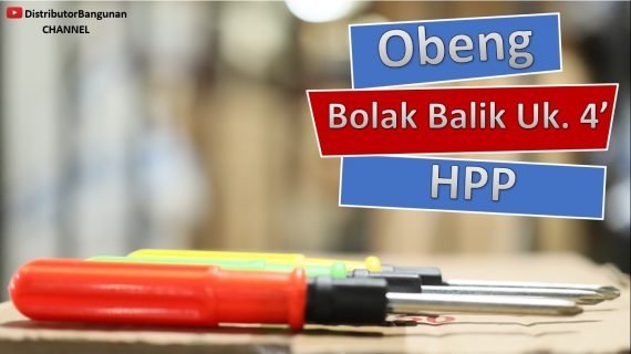 Obeng Bolak Balik Orange Uk. 4′ HPP