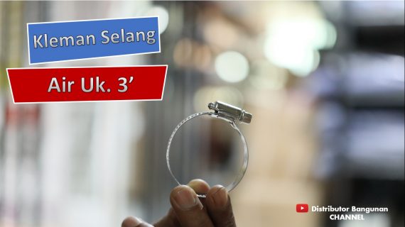 Kleman Selang Air Uk. 3′