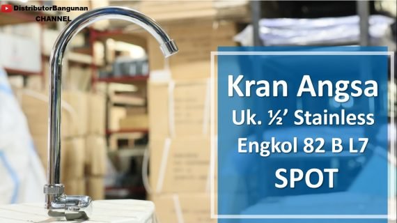 Kran Angsa Uk. 1/2′ Stainless Engkol 82 B L7 SPOT