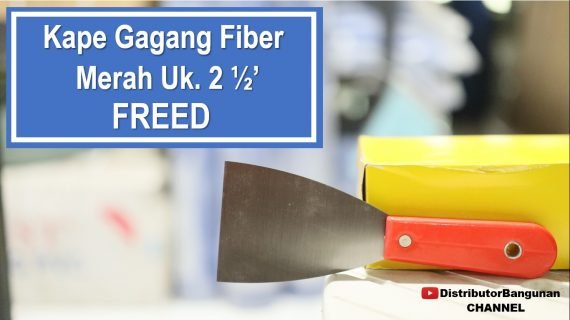 Kape Gagang Fiber Merah Uk. 2 1/2′ FREED