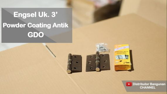 Engsel Uk. 3′ Powder Coating Antik GDO