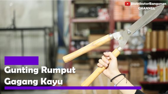 Gunting Rumput Gagang Kayu