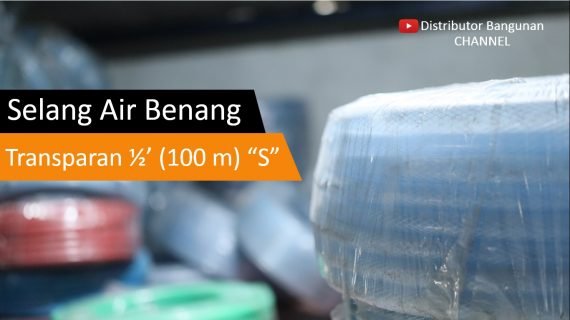 Selang Air Benang Transparan Uk.1/2′ (100 m) “S”