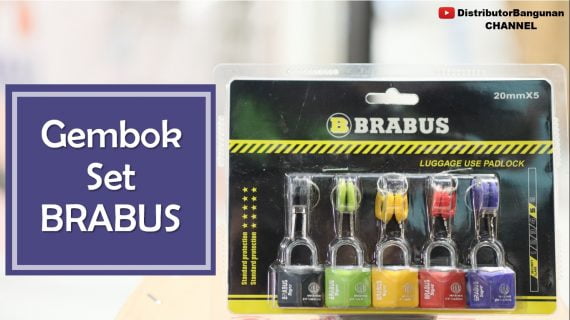 Gembok Set Warna BRABUS