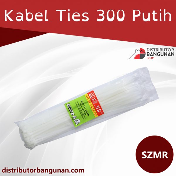 Kabel Ties 300 Putih SZMR (171)