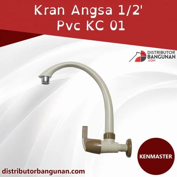 Kran Angsa ½’ Pvc KC 01 KENMASTER (49)