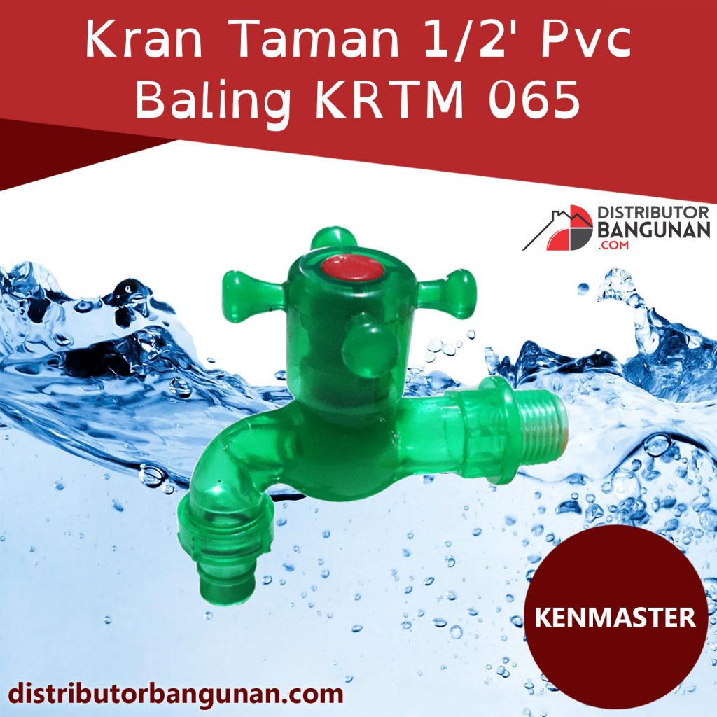 Kran Taman 1per2 Pvc Baling KRTM 065 KENMASTER