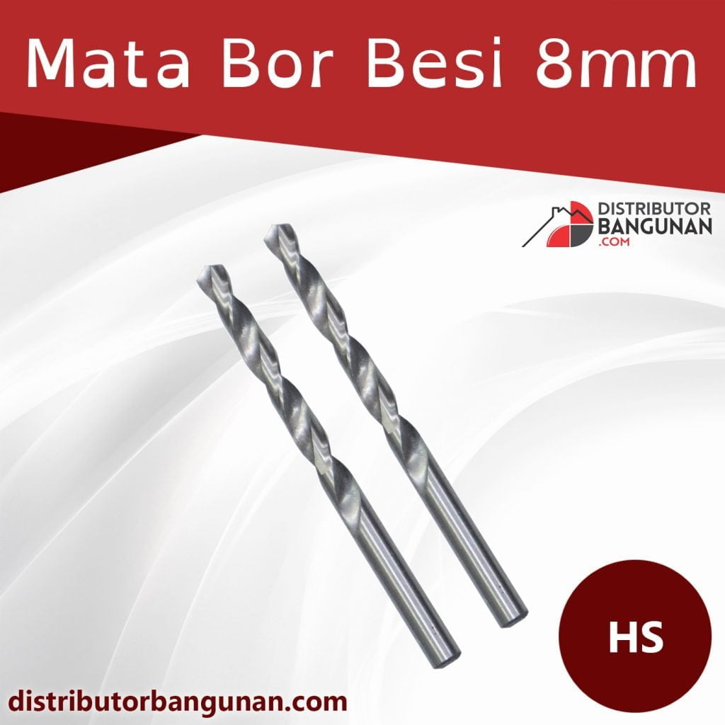 Mata Bor Besi 8mm HS