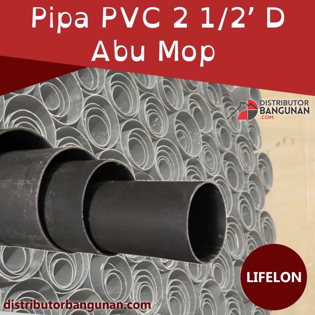 Pipa Pvc 2 1per2 D Abu Mop LIFELON