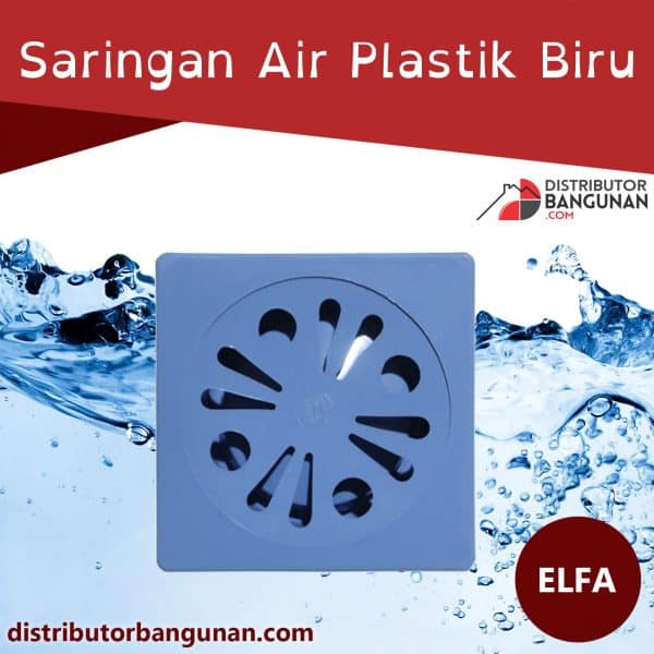 Saringan Air Plastik Biru ELFA (29)
