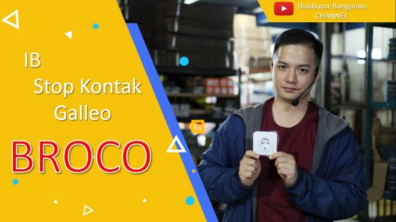 IB Stop Kontak Galleo BROCO
