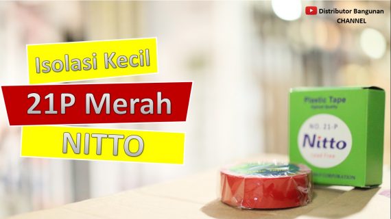 Isolasi Kecil 21P Merah NITTO