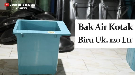 Bak Air Kotak Biru Uk. 120 Ltr