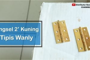 Engsel Uk. 2′ Kuning Tipis WANLY