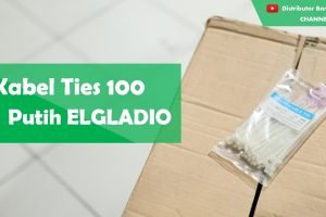 Review 1 Menit 14 kabel ties 100 putih elgladio