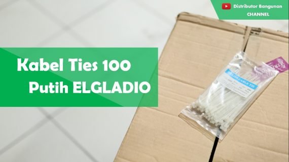 Kabel Ties Uk. 100 Putih ELGLADIO