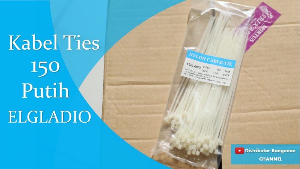 kabel ties 150 putih elgladio