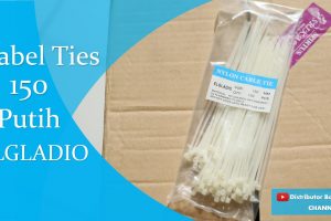 Review 1 Menit 13 kabel ties 150 putih elgladio