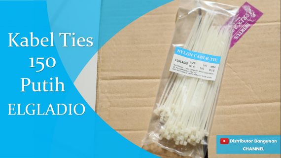 Kabel Ties Uk. 150 Putih ELGLADIO