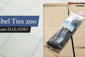 Review 1 Menit 12 kabel ties 200 hitam elgladio