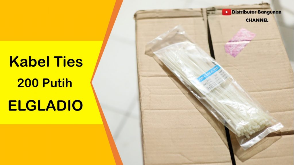 kabel ties 200 putih elgladio