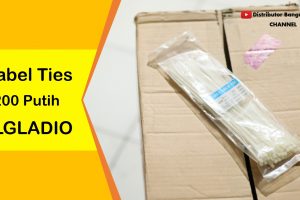 Review 1 Menit 11 kabel ties 200 putih elgladio